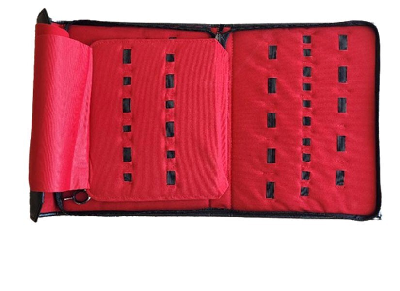 Scissor Display Case for Shears - 32 Piece Shear Organizer and Storage