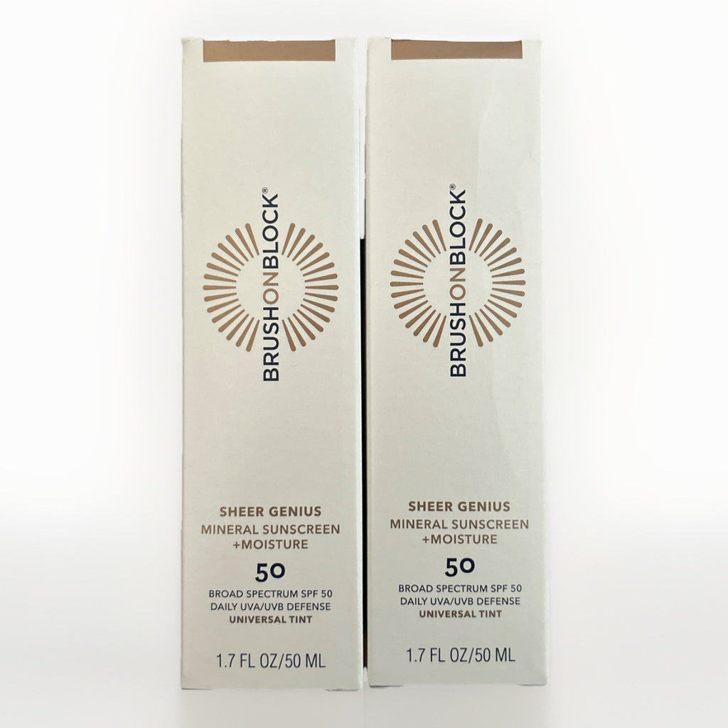 Mineral Sunscreen SPF50 with Universal Tint - 1.7 oz Twin Pack