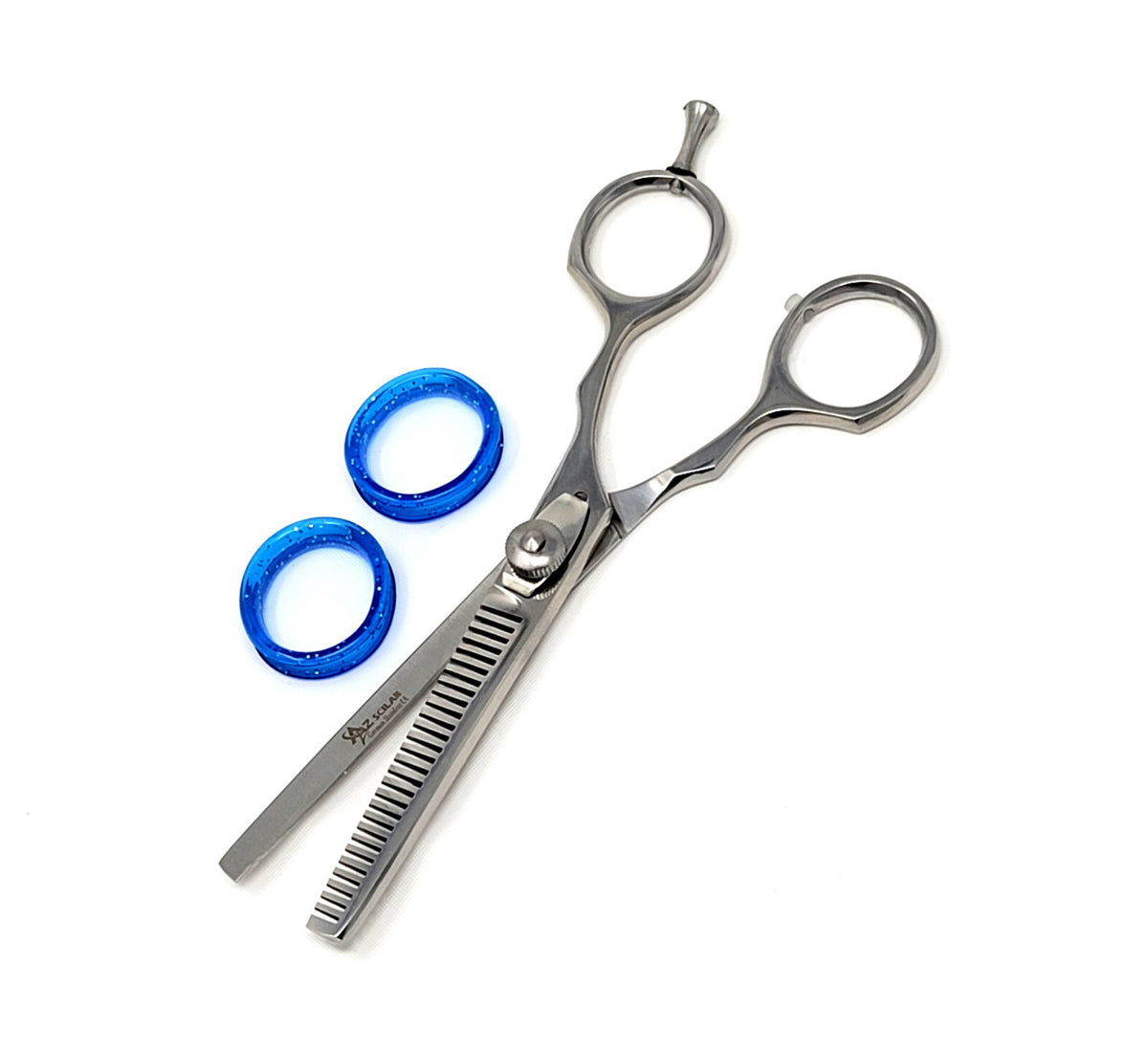 6-Inch Hair Thinning Scissors Barber Shears, Adjustable Tension, Stainless Steel