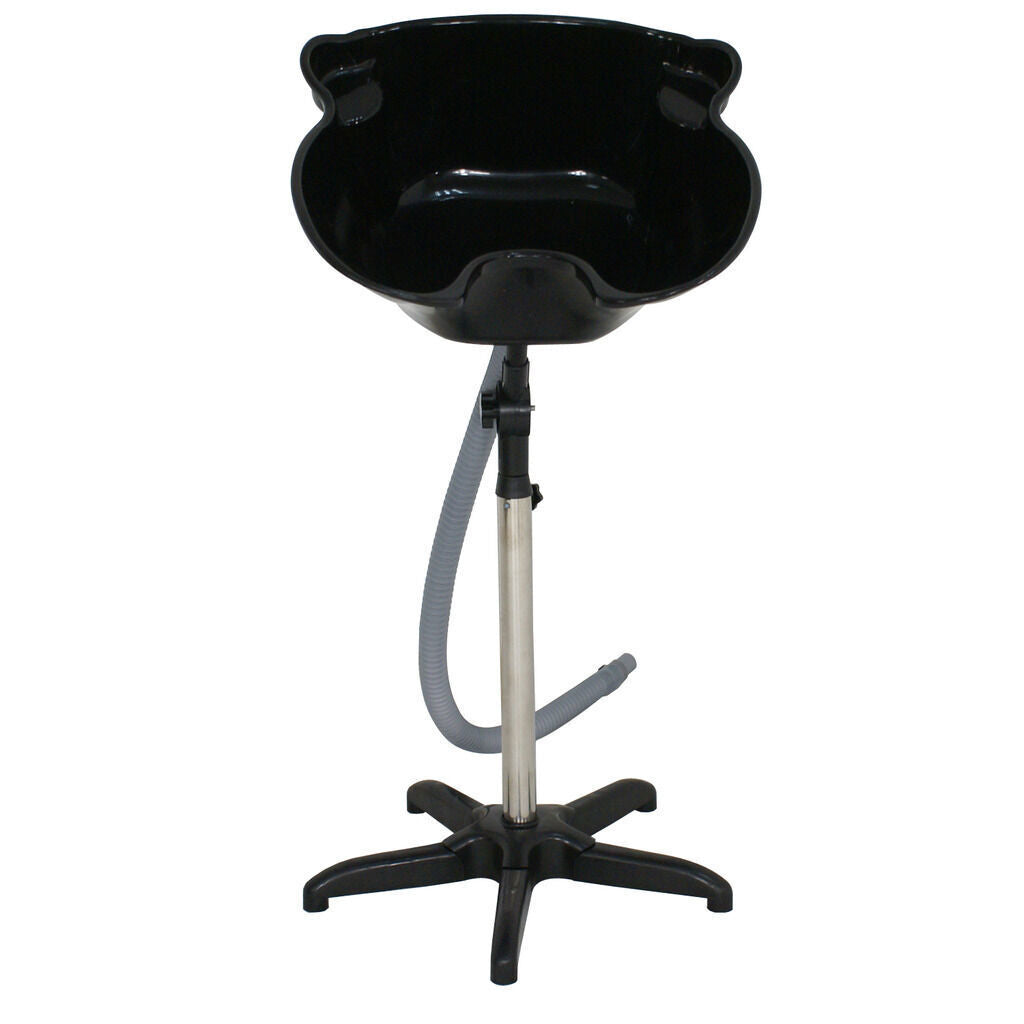 Portable Adjustable Shampoo Sink with Drain Hose for Salons & Home Use