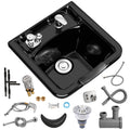 Commercial Shampoo Bowl Sink with Vacuum Breaker for Salon Spa
