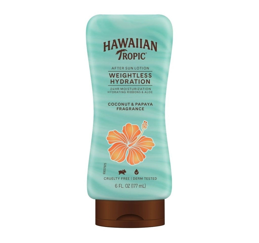 Hawaiian Tropic After Sun Lotion - Weightless Silk Hydration 6 oz