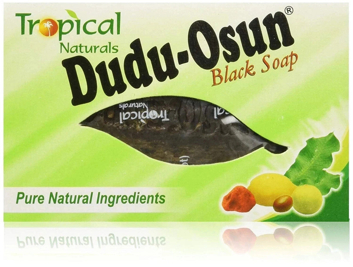 6 Pack African Black Soap Bar Natural Skincare for Face & Body