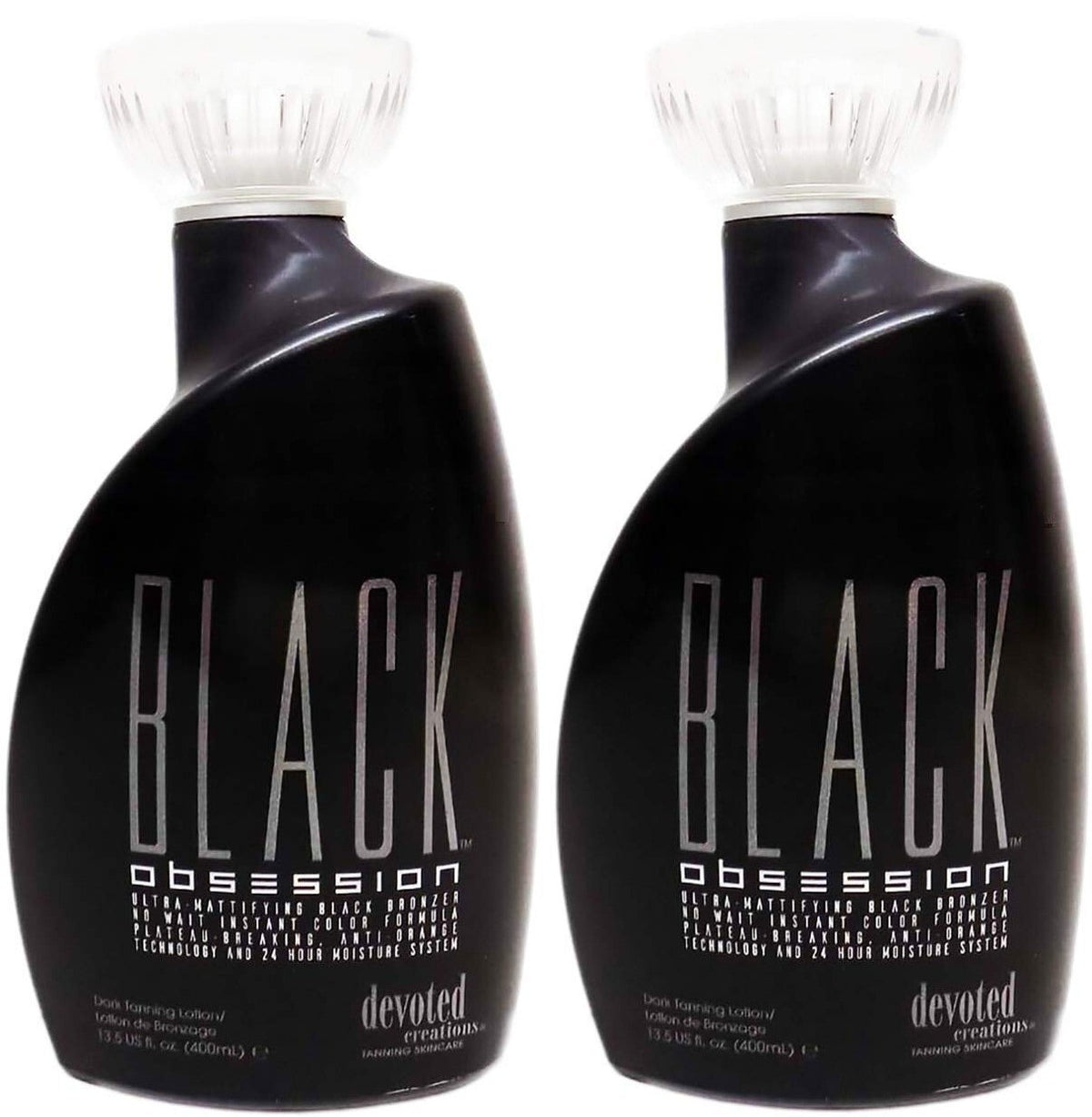 Devoted Creations Black Obsession DHA Bronzer Tanning Lotion - 2 x 13.5oz