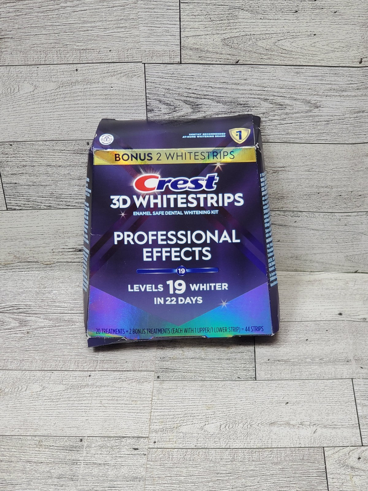 Crest 3D Whitestrips Levels 19 Kit - Professional Dental Brightening
