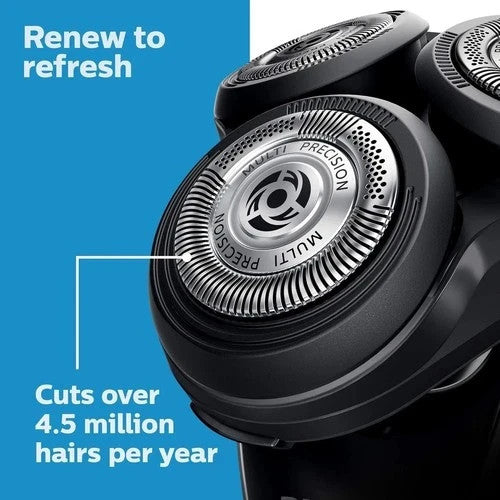 Philips Norelco Replacement Shaving Heads for Series 5000 6000 - Free Shipping