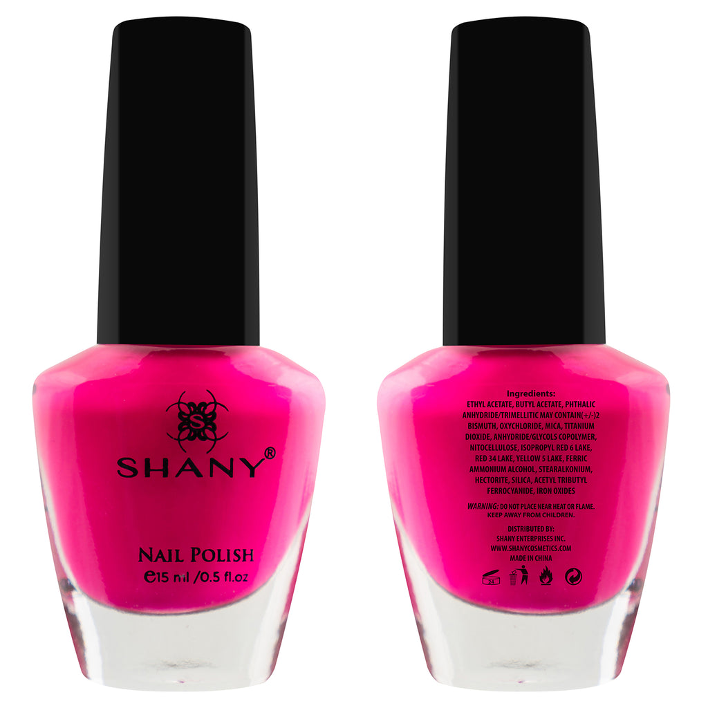 24-Piece Nail Polish Set - Assorted Colors, Semi-Glossy & Quick Dry Finish
